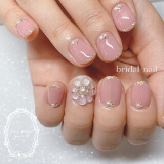 ブライダルネイル 名古屋市栄の隠れ家ネイルサロン Nail Room Sakae